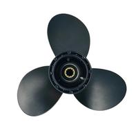 Boat Propeller 9 1/4x12 Compatible With SUZUK Black Outboard Motor 8 HP .9HP 15HP 20HP Aluminum Alloy 3 Blade Engine Part 58100-89L50-019