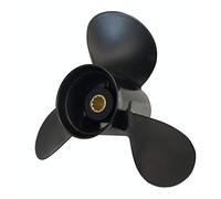 Boat Propeller 9.9x13 P for Mercury Outboard 25-30HP 10 Tooth 48-896900A40 / Outboard Propeller for Tohatsu Engine 3R0B645270 9 7/8x13