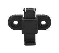 Boat Quick Release Slide Lock ABS Black Kayaks Foot Pedal Accessories Portable Durable Corrosion Resistant Wear Resistant Easy Installation Fix Foot Pedal for Kayaks Canoes