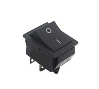 boat rocker switch toggle power 【5-1PCS】KCD4 Rocker Switch On Off 6 Pin With Led 4 16A 250V 220V T85 20A Small 6Pin 4Pin Light For 2 Position 220 230V Lamp 10A(4Pin Red Light,1PCS)
