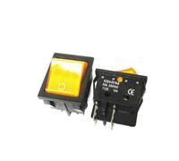 boat rocker switch toggle power 50PCS,Rocker Power Button Switches,High Current,ON/OFF,Special for Eelding Machine(4Pin yellow,40A)