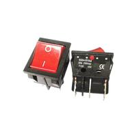 boat rocker switch toggle power 50PCS,Rocker Power Button Switches,High Current,ON/OFF,Special for Eelding Machine(6Pin red,16A)