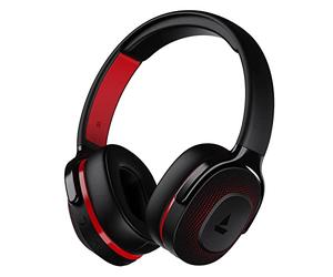 boAt Rockerz 425 Bluetooth Wireless Over Ear Headphones with Mic Signature Sound, Beast Mode for Gaming, Enx Tech, ASAP Charge, 25H Playtime, Bluetooth V5.2 (Active Black)