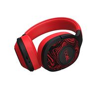 boAt Rockerz 550 Bluetooth Wireless Over Ear Headphones with Mic Upto 20 Hours Playback, 50MM Drivers, Soft Padded Ear Cushions and Physical Noise Isolation (Red)