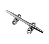 Boat Rope Cleat - Stainless Marine Hardware Fixture, Strong Tie Point, Resistant Docking Component for Reliable Mooring Control | Perfect Small Vessel, Harbor, Pier, Watercraft Applic