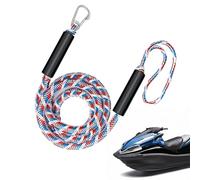 Boat Rope | Heavy Duty 3.94-5.58 Feet Cords with Stainless Steel Clip,Tubing Tow Rope,for River Beach Sea Snow Swimming Snorkeling Waterskiing Kayaking Boating Docking Fishing Float