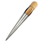 Boat Rope Splicing Tool Stainless Steel Rope Splicing Spike FID with Wood Handle for Rope Line Wire Diameter 1/8" 1/2" 1"