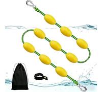Boat Rope | with Floats Heavy Duty Floating Lines | 60FT Tube Tow Rope for Boating | for Towing Boarding Kayak Skiing Wakeboarding Fishing Drift Boating Lake River Beach