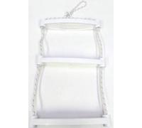 Boat Safety Rope Ladder 3 Step Boat Boarding Ladder Yacht Sailing Rib Ladder A7