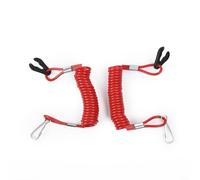 Boat Safety Ropes 2pcs 1 6m Key Lanyards for Kill Switches Compatible with For Mercury Johnson Engines with Spring Hooks