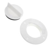 Boat Scupper Drain Plug White Nylon for Kayak and Boat Use