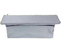 Boat Seat Cover Zipper Protector Inflatable 95x22x3cm Marine Storage Solution Two Size Options 420D Oxford Fabric for Outdoor Weather(Grey,85cm)
