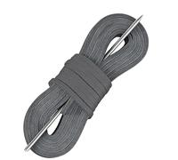 Boat Shoe Lacing Kit By TOFL gray Size: 1/8 by 45 Inches
