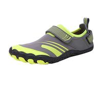 Boat Shoes Women Water Shoes Women Men Wide Fit Barefoot Aqua Quick Dry Beach Shoe Lightweight Swimming Pool Yoga Socks Ladies Breathable Sport Wet Pool Diving Unisex Sea Trainers Grey 4