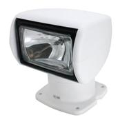 Boat Spotlight ，12V 100W 2500LM 360° Rotate Remote Control Marine Portable Halogen Search Light IP67 Waterproof Navigation Light
