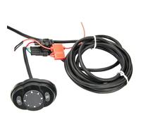 Boat Spotlight ，12V 100W 2500LM 360° Rotate Remote Control Marine Portable Halogen Search Light IP67 Waterproof Navigation Light