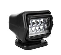 Boat Spotlight, 50W Led 6000K Waterproof Remote Control Spot Light 6500LM 12V/24V Dc Universal Marine Searchlight with Stainless Steel Mounting Bracket for Boats Engineering/Off-Road Vehicles