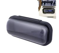 Boat Stereo Cover,Marine B-oat Radio Shield Waterproof Cover,Enclosed Bo-at Stereo S-hield Water-Resistant,Splash Guard Marine Radio Protector Sh-ield Quick Installation For Men Girls Teens Boys Youth