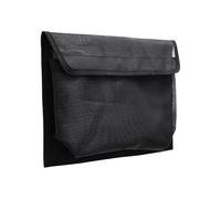 Boat Storage Bag - Mesh Organizer 35x25cm Self Adhesive Hook Loop | Tool Holder Cabin Cockpit Console Trailer Yacht Equipment Arrangement Outdoor Marine Utility Tra, black, Siehe Beschreibung, See