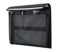 Boat Storage Bag - PVC 34x25cm Black Reflective | No-Drilling Boat Organizer Accessory - Leak Proof With Lid | Cabin Organizer For - For Tool Key Flashlight Life Jacket