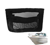 Boat Storage Bag | Removable Waterproof Adhesive Back Keep Your Boat Tidy And Stuff Safe - Mesh Storage Bag - Gloves Tools Equipment For Kayak Hunting And Sailing
