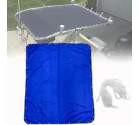 Boat T-Top Shade Canvas Cover - Boat Center Console Bimini Shade Top, Marine 600D Waterproof (66" L x 55" W)