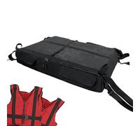 Boat T Top Storage Bag | Boat Organizer for Yacht Roof 35.4"W x 20"D x 6.7"H - T-Top Storage Bag for 6 Life Jackets, Life Vests for Most T-Top Boats