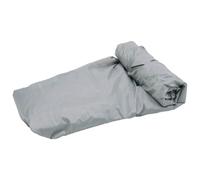 Boat Tarpaulin, Grey, 710 x 265 x 40 cm, Oxford Fabric with PU Coating, Waterproof and Weatherproof, Includes 4 Tie Down Straps and Storage Bag, Suitable for V-Hull Boats