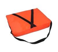 Boat Throw Cushion, 13.78x17.72x2.36 inches Utility Flotation Cushion, Rescue Device Safety Comfortable Swimming Tool with Strap, Scope of Application for Kayaks, Canoes, Marine Pool Dock Use