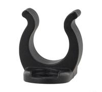 Boat Tiller Extension Retaining Clamp for 16mm Rods Secure Hook for Rudder or Deck Plastic Mount Easy Install Weather Resistant Black for Kayaking Sailing Docking Towing