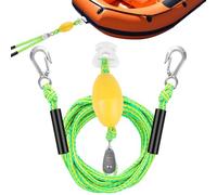 Boat Tow Rope | 2 Hooks, 5.2 Metres, Heavy Duty and Multifunctional | Ski Rope, Float and Boat Rope - for Toys, Raft, Sofa, Outdoor Water Areas, Lake, River, Pond, Pool