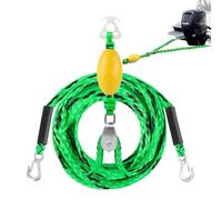 Boat Tow Rope for Tubing Pulling String Supports Up To 4 Users