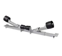 vidaXL Boat Trailer Bottom Support Bracket with Keel Rollers Holder Accessory