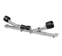 vidaXL Boat Trailer Bottom Support Bracket with Keel Rollers Holder Accessory