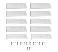 Boat Trailer Bunk Slides | 3 X 10 In Boat Trailer Bunks - 10x Bunk Slide Pads, Glide Enders for Launching & Loading Easier