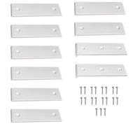 Boat Trailer Bunk Slides - Pack of 10 Trailer Bunk Slides | 3 x 10 in Loading Boat Glide Bunk Enders, Bunk Gliding Tracks Wear Pads for Easier Starting and Loading