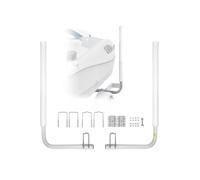 Boat Trailer Guide 2PCS Rustproof Galvanized Steel Trailer Guide ons Trailer Guides with PVC Pipes for Boat(40 LED)