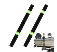 Boat Trailer Guide Sleeve, Oxford Fabric Cover 36 x 2.3 Inches | Reflective Marine Bar Protector 183G - This Waterproof Foam Padded Cushion Provides Safety