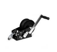 Boat Trailer Hand Winch 3500lbs with Quick Release Handle Crank Winch with Belt Webbing Strap