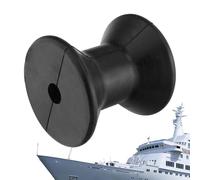 Boat Trailer Roller - Bow Roller Wheel, Keel Roller Wheel With Rubber Shaft | 3 Inch Boat Trailer Replacement Roller Guide Stop Absorbs