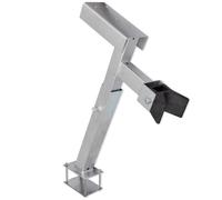 vidaXL Boat Trailer Winch Stand Bow Support - Adjustable 62-72 cm, 500-1000 kg, Zinc-Coated Steel