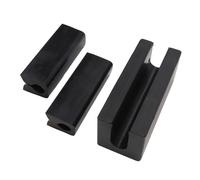 Boat Transom Saver, Boat Outboard Transom Saver Support with 2 Trailering Motor Locks, Rubber Outboard Motor Transom Saver for Outboards, Boat Accessories, Outboard Motor Support