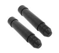 Boat Transom Saver, Outboard Transom Saver Aluminum Alloy Rubber Boat Motor Transom Support for Outboards Motor, Boat Motor Support, Boat Accessories, Easy Installation (Black)