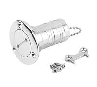 Boat Water Tank,316 Stainless Steel 1.5in Boat Deck Fill Filler Fuel Tank Accessories replacement for Marine Yacht