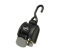 BoatBuckle G2 Boat Transom Straps for Boat Trailer (2x43-Inch, 2,500lbs Break Strength) Ratchet Tie Down Straps to Trailer, Bolt on Retractable Ratchet Straps, 1-Count