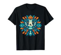 Boater Cross Paddle Mandala T-Shirt