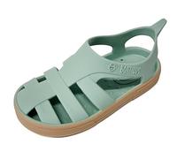 Boatilus Bioty Sea and Beach Sandals for Children, green beige, 4 UK Child