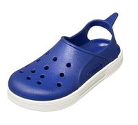 BOATILUS CLOGGY SEA SANDALS WALKING SHOES POOL SANDALS KIDS FLIP FLOPS, Cobalt, 24/25 EU