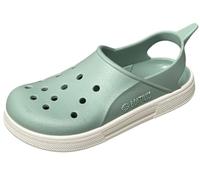 BOATILUS CLOGGY SEA SANDALS WALKING SHOES POOL SANDALS KIDS FLIP FLOPS, green, 22/23 EU