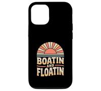 Boatin Floatin Funny Saying Vintage Retro Case for iPhone 12/12 Pro